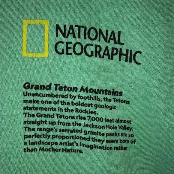 National Geographic’s Grand Teton t-shirt - Picture 3 of 3